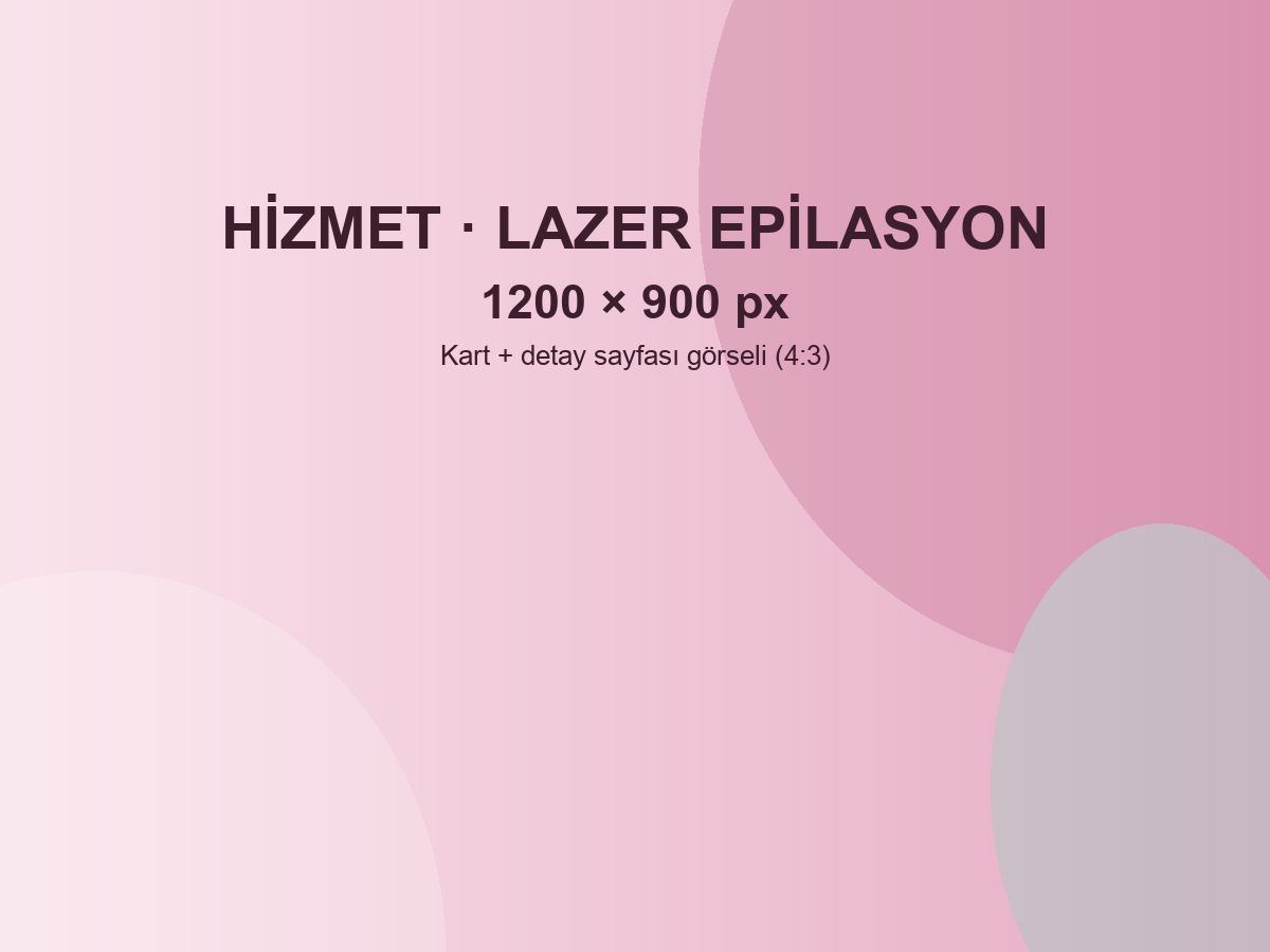 Lazer epilasyon