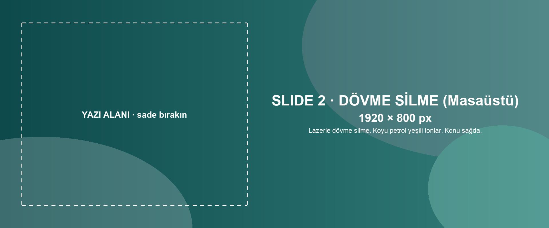 Lazer ile dövme silme uygulaması